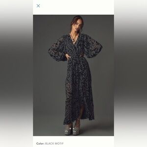 Anthropologie wrap dress